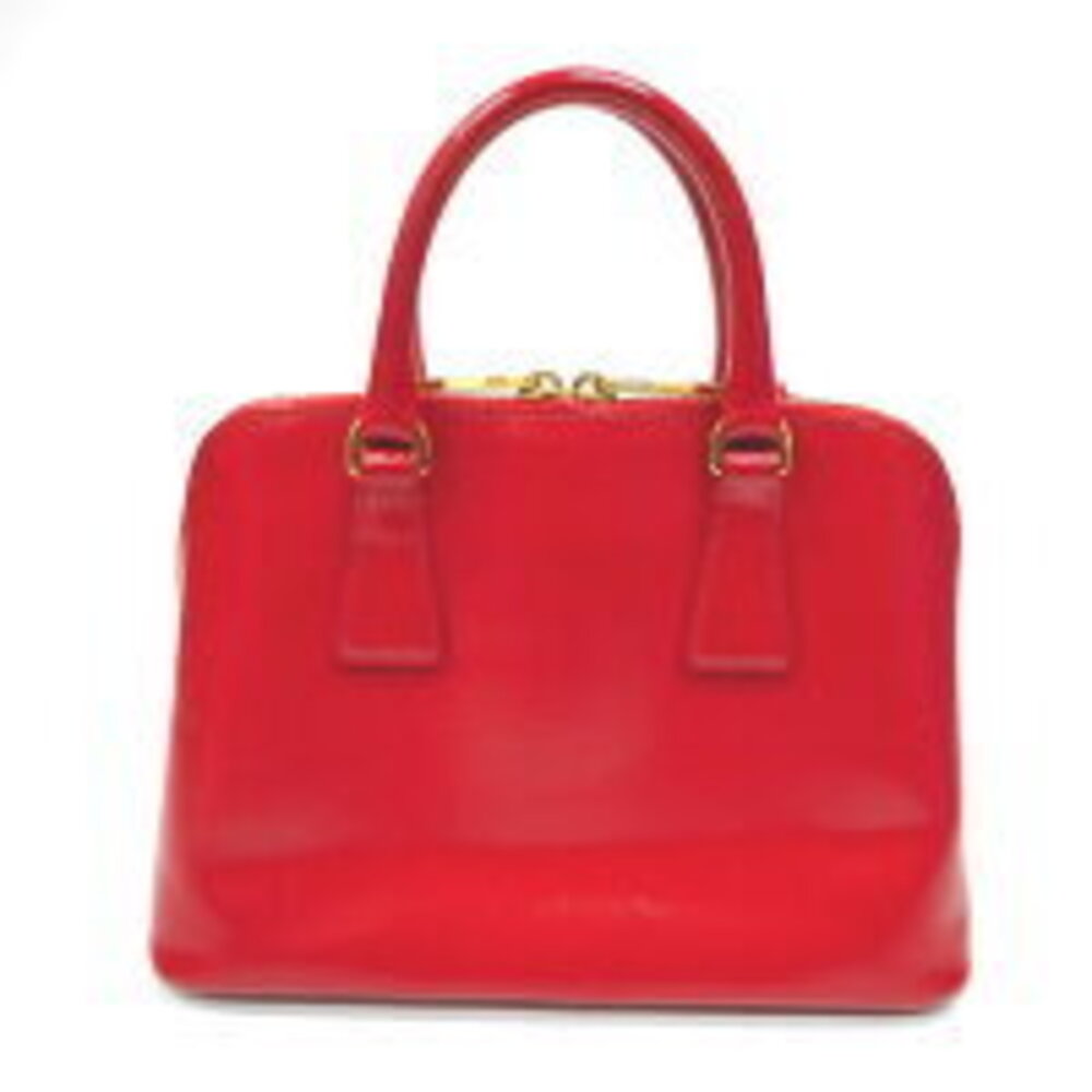 Prada Handbag Saffiano Leather Red - Picture 3 of 10